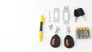 Motor Lock Password Remote Control Mechanical Dial Rotary Tongue Locker Mailbox Single Cabinet