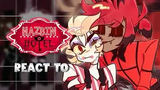 Hazbin hotel characters react to RadioApple || Hazbin hotel season 2 || Gacha react