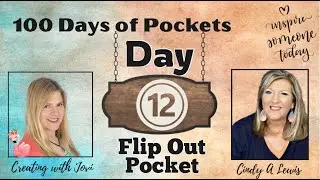 100 Days of Pockets DAY 12 Flip Out Pocket