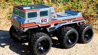 Tamiya Dynahead 6x6 G6-01 RC Car Monster Truck Toys Review and Bash! (2WS)