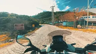 Exploring Marmaris Wilderness | Honda ADV 350 | Sunrise Ride & Raw Exhaust [4K] | Action 5 Pro 4K |