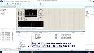 ECU-TESTとCarSimとControlDesk連携手順及び使用例