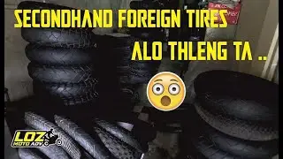Secondhand Foreign TIRES ka zuar e...2 wheeler