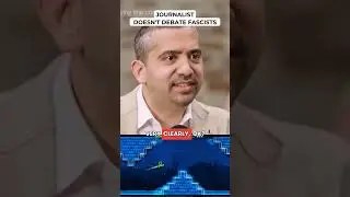 Journalist Doesn't Debate Fascists