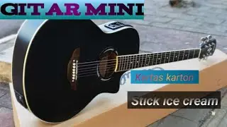 Creativi ideas for making guitars out of cardboard#ideKreatif cara membuat gitar dari kardus