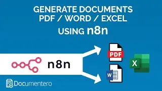 n8n: Generate Word, Excel & PDF Documents in Workflows