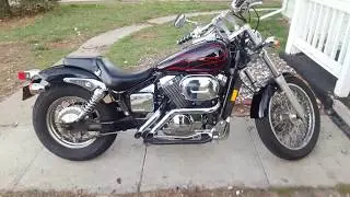 07 HONDA SHADOW SPIRIT BACK DRAFT EXHAUST