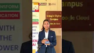Google Student Ambassador 2025 | Kriti Priya | Rungta University Student Success Story 🚀