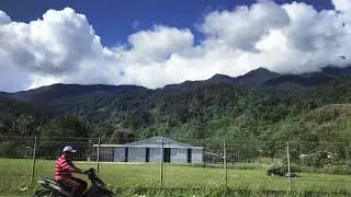 The view in front Adventist Aviation Indonesia Office