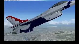 F-16 Fighting Falcon Flight Simulator  21-8　 #ラジコン #飛行機 #ユーチャンネル  リアル フライト フライトシム 2026-01-25