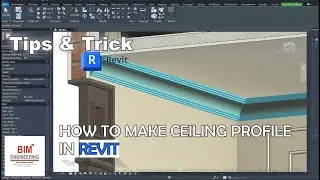 Revit Tips & Trick - Cara membuat profile plafond di Revit