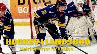 Vi st&ouml;ttar det lokala - ikv&auml;ll hockeymatch i Landsbro!