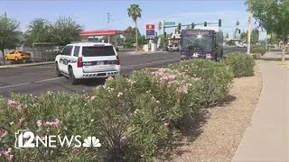 Woman seriously hurt after a crash involving a city bus in Arizona