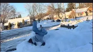 Is it POSSIBLE to Skate in the SNOW (VLOG)