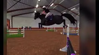Day routine with the horses|chores|jumping|training|more ~Star Stable Realistic Roleplay~ Part 1