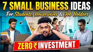 7 Small Business Ideas in 2026 for Student, housewives and Job Holders | Zero Investment