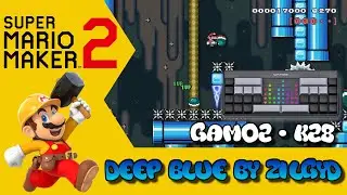 Mario Maker 2 Nivel Kaizo Deep Blue By Zilgyd