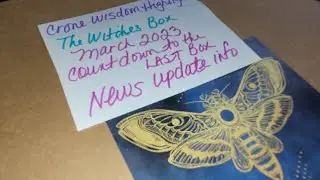 The Witches Box Unboxing, March 2023. Spring Book Box. The Future Of TWB Update. TSOHW.