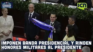 Nasry Asfura recibe banda presidencial y asume oficialmente la presidencia de Honduras