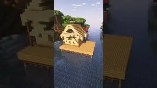 Minecraft | How to Build a Lake House #minecraft #shorts