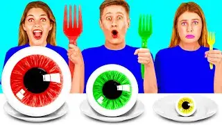 Большая, Средняя или Маленькая Тарелка Челлендж | Вкусные Кухонные Рецепты от GoFun Challenge
