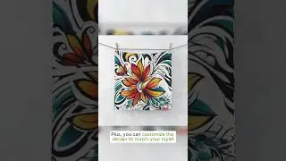 Floral Face Towel #fashion #everysize #design #designer #clothing #fashionstyle Largeston