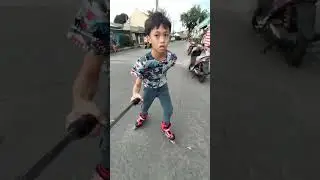Rollerblading 