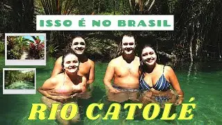 Rio Catolé o Shui do Brasil,  no Rio Grande do Norte águas cristalinas EP 05