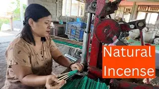 What Happens Behind Closed Doors of a Natural Incense Factory in Bali?