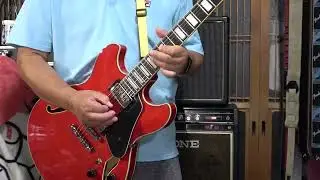 【kissy's Guitar Collections 】Ibanez Artcore Series AS73 2017 ＆Orenge DarkTerror  一発撮り 即興アドリブギター 004
