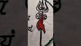 Hand embroidery #embroideryart #handembroidery #easypattern #art #newtrick #threadwork #forbeginners