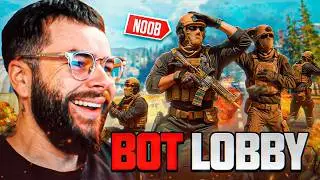 САМОЕ БОЛЬШОЕ ЛОББИ БОТОВ В WARZONE... (более 90 убийств)