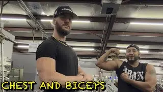 Chest And Biceps | Gym Vlog #6