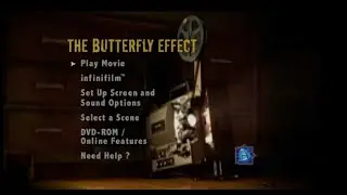 Infinifilm -The Butterfly Effect Directors Cut DVD Menu B