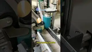 Honey Labeling Machine | Automatic Jar Labeler