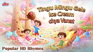 Tingu Mingu Gele Ice Cream 🍦🍨 | Marathi Rhymes for Kids | Popular HD Kids Song | मराठी बालगीते