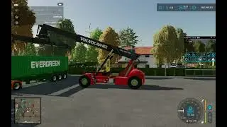 FS22 - SMV 4531 TC 5 Reach Stacker Load & Unload 40FT Container 2 @ Nordermarsch