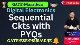 🎯GATE MARATHON Series||EC/EE/IN||Digital || Sequential Circuits with PYQs #gate2025🔥