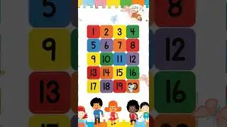 Number Song 1-20 counting for children | counting numbers | #kiddietv #kidsvideo  #education