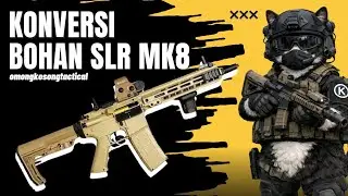 Bohan SLR MK8 Blowback 400fps Konversi Full Part AEG