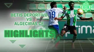 Resumen del partido Betis Deportivo - Algeciras CF (1-1) | CANTERA