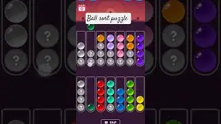 Ball sort puzzle level 110 😎#shorts#youtube#trickway
