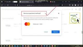 How to Remove Payment methods Google payments center