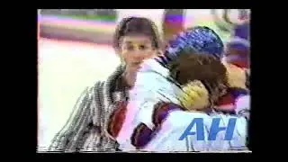CHL ?. ?, 1982-83 George McPhee,TUL v Jim McTaggart,WCT Tulsa Oilers Wichita Wind