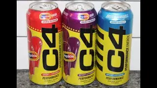 C4 Performance Energy Drink: Popsicle Cherry & Grape and Frozen Bombsicle Review