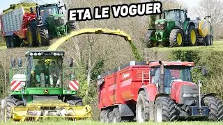 UNE JOURNÉE A L'ETA LE VOGUER | AUTOCHARGEUSE/ENSILAGE/ENRUBANNAGE