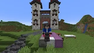 Best First Castle Build You'll Ever See in Survival Minecraft 1.19