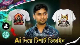 Best Free AI Tools T-Shirt Design | Earn with Recraft & AI Prompts | Artificial Intelligence Guide