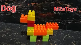 Make A Dog With Blocks | Building Blocks | KIDS TOYS PLAY