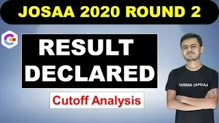 JoSAA Round 2 Result declared ! Cutoff Analysis, Next round Cutoff prediction , JoSAA 2020 Cutoff